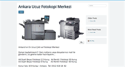 Desktop Screenshot of ankaraucuzfotokopi.com